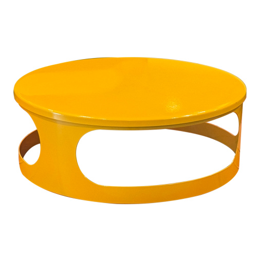 Deckel für Betonabfallbehälter - gelb