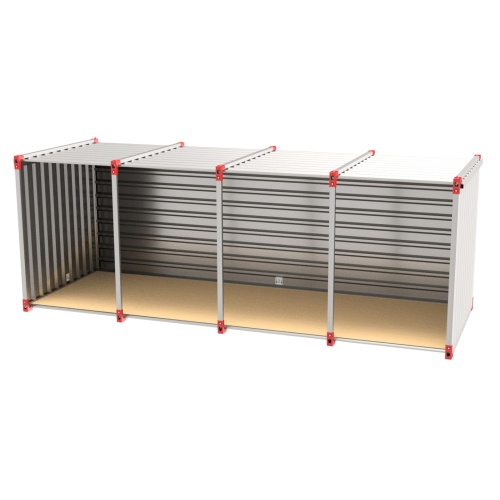 Schleppdach universal - Länge 6 m