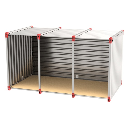 Schleppdach universal - Länge 4 m