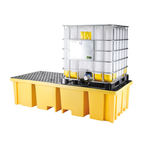 Auffangwanne für 2 IBC-Container