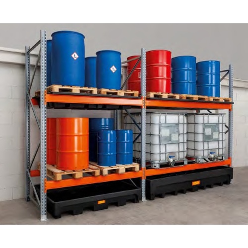 Auffangbecken für Regal mit Abmessungen 2200x1100 mm