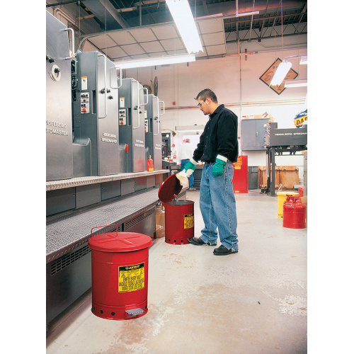 Abfallbehälter für brennbare Stoffe 20 lt.