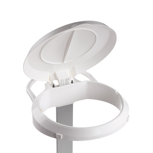 Beutelhalter Kunststoff mobil weißer Deckel