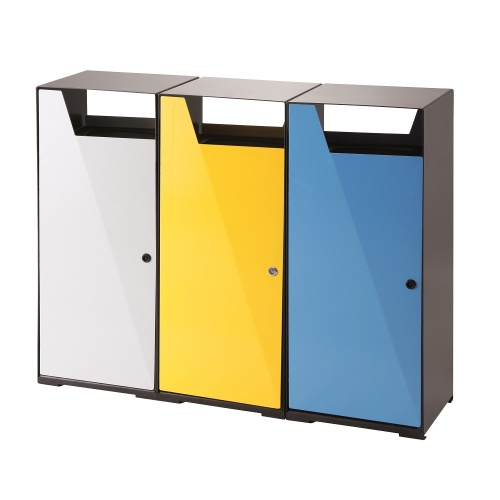 Abfallbehälter Planum - gelb