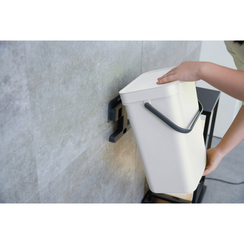 Abfallbehälter an die Wand oder in den Küchenschrank - 12 l