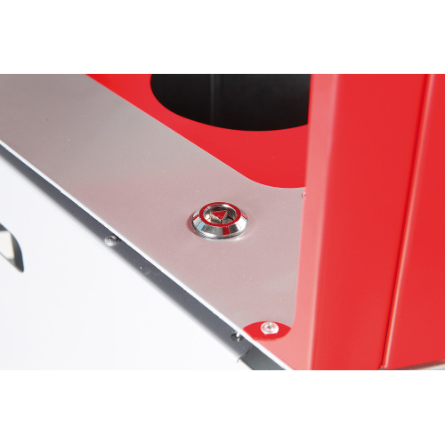 Abfallbehälter „Dreieck“- rot