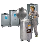 Container für flüssigen Abfall