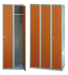 Schränke mit laminierten Türen